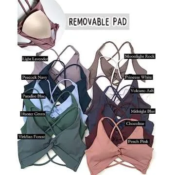 Danysu Backless Yoga Bra - Stylish & Supportive