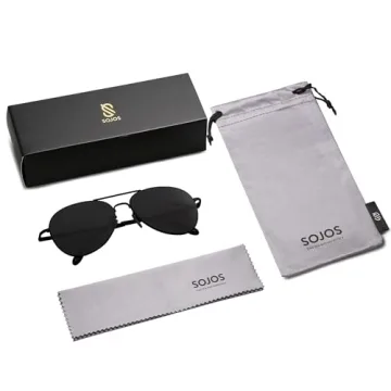 SOJOS Classic Aviator Sunglasses for All - UV400 Protection