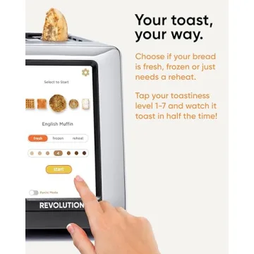 Revolution R180S High-Speed Touchscreen Toaster with InstaGLO