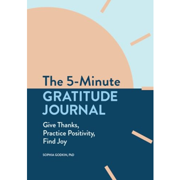 5-Minute Gratitude Journal for Positivity & Joy