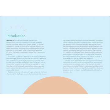 5-Minute Gratitude Journal for Positivity & Joy