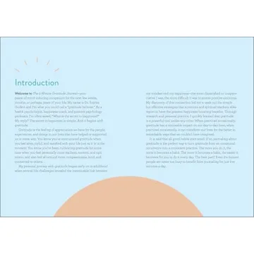 5-Minute Gratitude Journal for Positivity & Joy