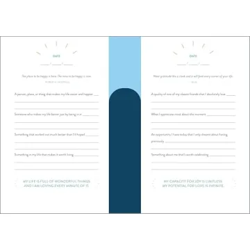 5-Minute Gratitude Journal for Positivity & Joy