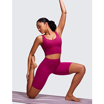 CRZ YOGA Butterluxe Sports Bra Comfortable Stretchy Support