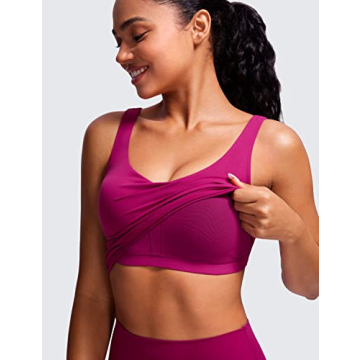 CRZ YOGA Butterluxe Sports Bra Comfortable Stretchy Support