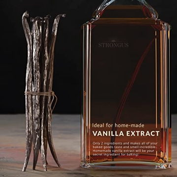 Premium Tahitian Vanilla Beans - Ideal for Baking & Extracts