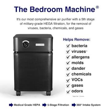 Austin Air Bedroom Machine For Allergy Relief and Sleep Better