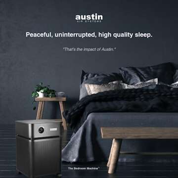 Austin Air Bedroom Machine For Allergy Relief and Sleep Better