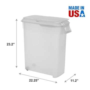 Buddeez Airtight Pet Food Storage Container - 50 QT