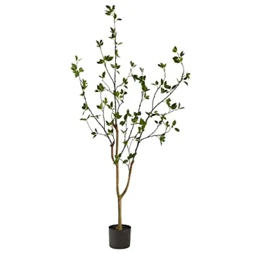 Nearly Natural 5ft Minimalist Citrus Artificial Tree