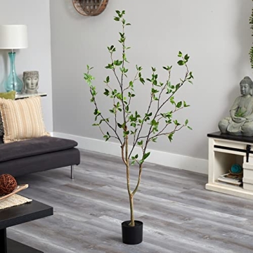 Nearly Natural 5ft Minimalist Citrus Artificial Tree