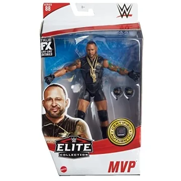 WWE MVP Elite Action Figure - 6" Collectible for Fans