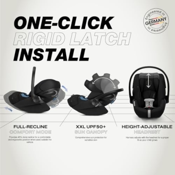 Cybex Cloud G Comfort Extend Infant Car Seat - Safe Design