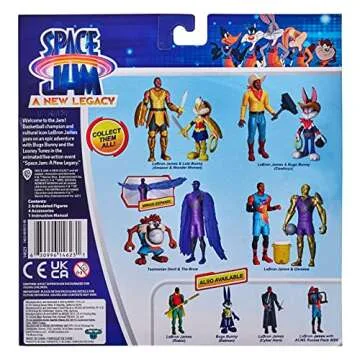 Moose Toys Space Jam 2-Pack with LeBron & Bugs Bunny
