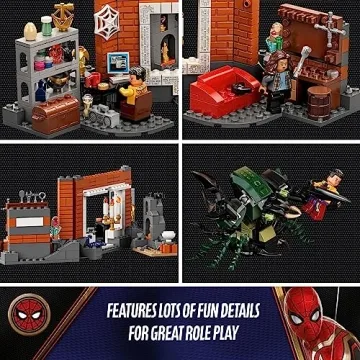 LEGO Marvel Spider-Man Sanctum Workshop 76185 Building Kit