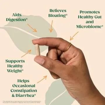 Bellway Organic Psyllium Husk Capsules for Digestive Health