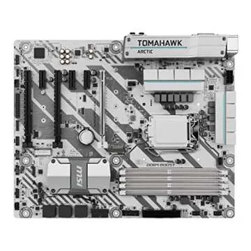 MSI Gaming Intel H270 DDR4 HDMI USB 3 CrossFire ATX Motherboard (H270 TOMAHAWK ARCTIC)