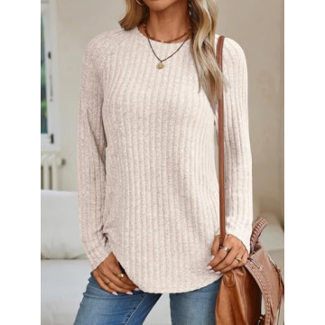 AUTOMET Women’s Long Sleeve Tunic for Fall Fashion