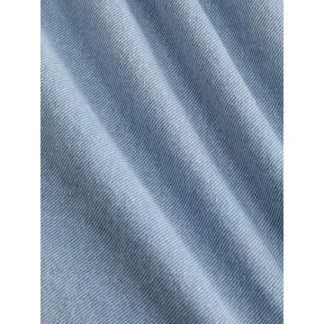 CIDER High Waist Wide Leg Jeans Sky Blue - Fashion Essential