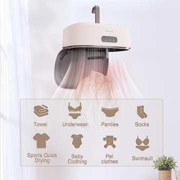 Euphoricca Portable Clothes Dryer for Homes and Travel