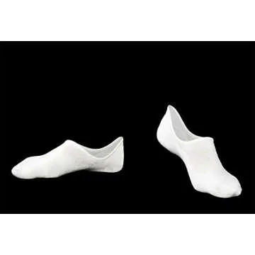 IDEGG No Show Socks for Men with Non-Slip Grip - Athletic Comfort