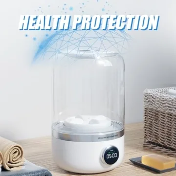 Compact Mini Portable Washing Machine for Quick Laundry