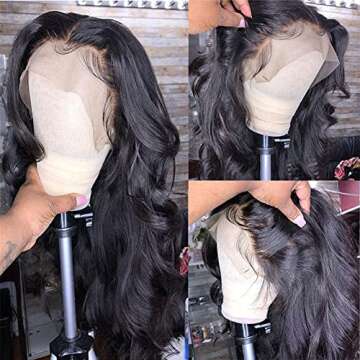 Tuneful 30 Inch Body Wave Lace Front Wig for Women