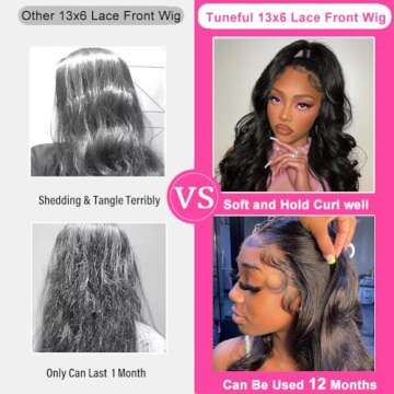 Tuneful 30 Inch Body Wave Lace Front Wig for Women