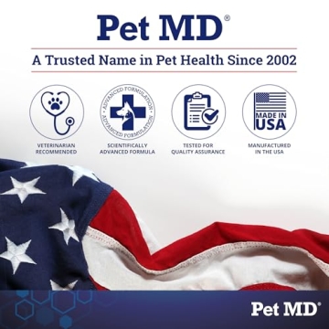 Pet MD Dog Ear Cleaner Wipes Aloe Eucalyptus 100 Count