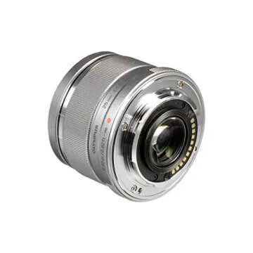 OM SYSTEM OLYMPUS M.Zuiko Digital 25mm F1.8 Silver For Micro Four Thirds System Camera, Compact Design, Beautiful Bokeh, Bright