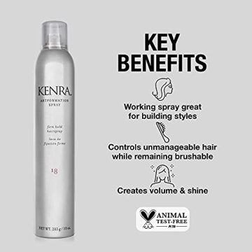 Kenra Artformation Spray 18 Firm Hold Hairspray Volume Control