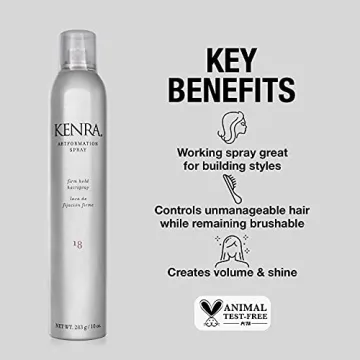 Kenra Artformation Spray 18 Firm Hold Hairspray Volume Control