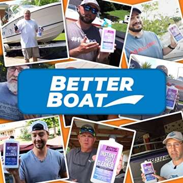 Marine-Grade Fiberglass Hull Cleaner for Boats - 32oz