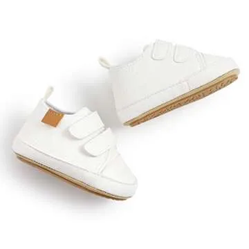 SOFMUO Baby High Top Sneakers for Infants - Stylish & Safe