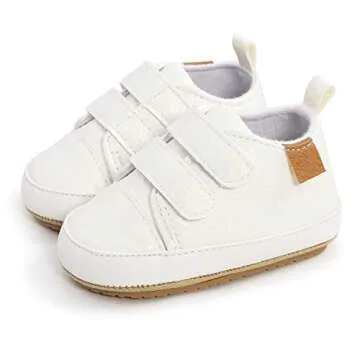 SOFMUO Baby High Top Sneakers for Infants - Stylish & Safe
