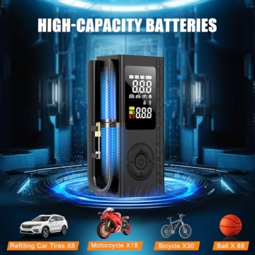 Blestan Portable Tire Inflator for Easy Inflation Needs