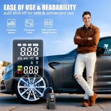 Blestan Portable Tire Inflator for Easy Inflation Needs