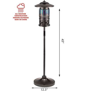 DynaTrap DT1260 Mosquito & Flying Insect Trap – Outdoor Protection