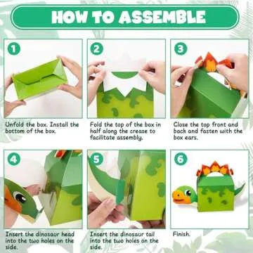 DMIGHT Dinosaur Party Favors for Kids Birthday Celebration