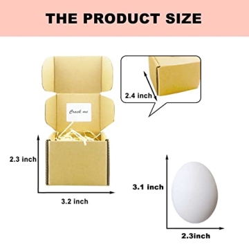 MUFUN Baby Gender Reveal Egg for Sweet Surprises