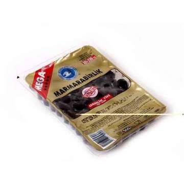 Gemlik Type Black Olives MEGA – 1.1lb (500g) – Premium Quality Turkish Olives for Authentic Flav...