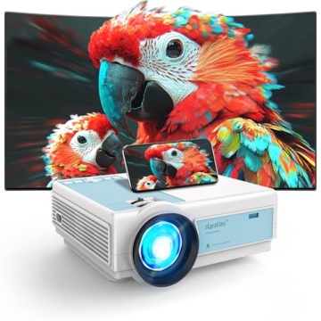 Staratlas 12000L 5G Wifi Bluetooth Projector - Full HD 1080P Outdoor Movie Experience