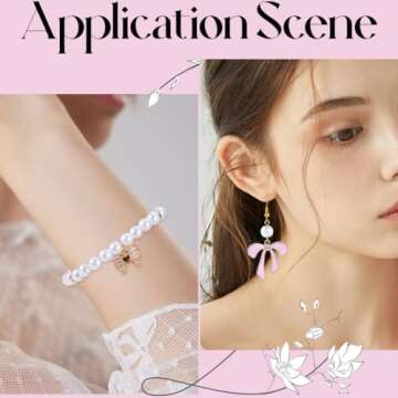 SUNNYCLUE 1 Box 40Pcs 10 Styles Bowknot Charms Bulk Bow Knot Enamel Charms Alloy Metal Bow Tie Lolita 3D Charm for Jewelry Making Charms DIY Necklace Bracelet Earring Crafting Women Beginners Adults