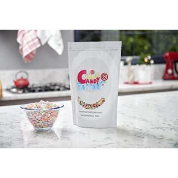 Sarah's Candy Factory Assorted Dehydrated Marshmallow Bits in Resealable Bag, 1lb