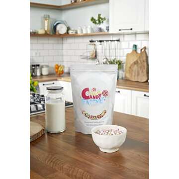 Sarah's Candy Factory Assorted Dehydrated Marshmallow Bits in Resealable Bag, 1lb