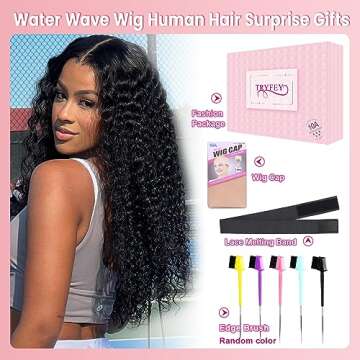 Premium Tryfey Water Wave Lace Front Wigs for Women