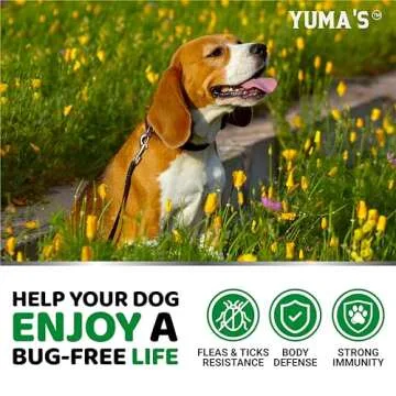 Natural Flea and Tick Prevention Chewables for Dogs