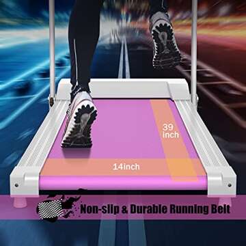 Goplus Folding Treadmill with LED Display - Perfect for Home Use