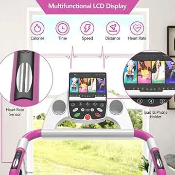 Goplus Folding Treadmill with LED Display - Perfect for Home Use