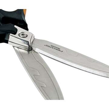 Fiskars PowerArc 8" Heavy Duty Shop Shears for All Cutting Needs